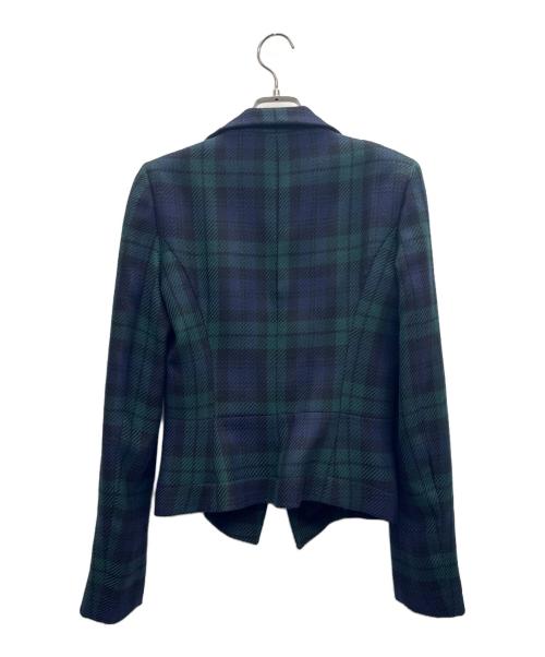 Vivienne Westwood（ヴィヴィアンウエストウッド）Vivienne Westwood (ヴィヴィアンウエストウッド) タータンコート グリーン サイズ:Mの古着・服飾アイテム