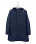 MACKINTOSH LONDON（マッキントッシュ ロンドン）の古着「セミブライト ナイロンツイル フーデット ダウンコート」｜ネイビー