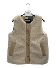 中古・古着通販】Barbour (バブアー) ボアライナーベスト ブラウン