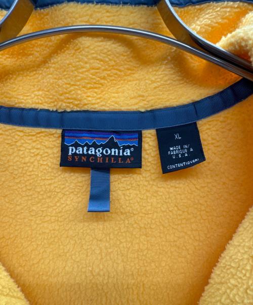 Patagonia（パタゴニア）Patagonia (パタゴニア) シンチラスウェット イエロー サイズ:XLの古着・服飾アイテム