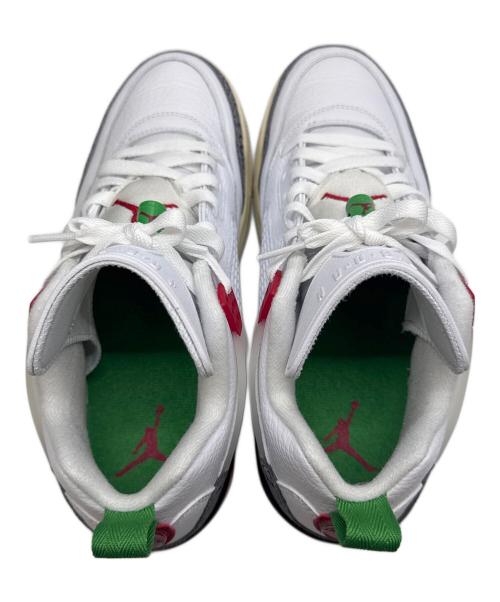 NIKE（ナイキ）NIKE (ナイキ) NIKE JORDAN SPIZIKE LOW SE ホワイト×ブラック サイズ:26.5の古着・服飾アイテム