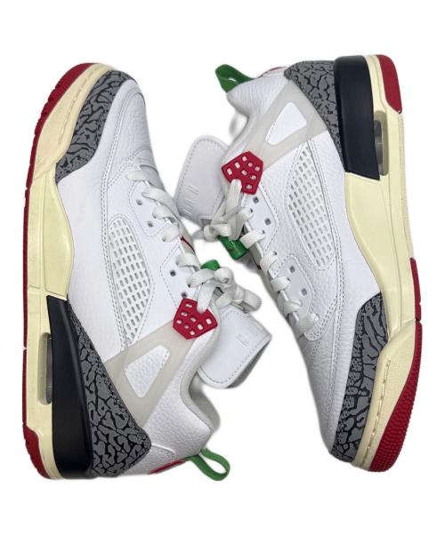 NIKE（ナイキ）NIKE (ナイキ) NIKE JORDAN SPIZIKE LOW SE ホワイト×ブラック サイズ:26.5の古着・服飾アイテム