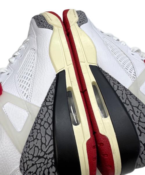 NIKE（ナイキ）NIKE (ナイキ) NIKE JORDAN SPIZIKE LOW SE ホワイト×ブラック サイズ:26.5の古着・服飾アイテム