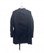 BURBERRYバーバリー）の古着「ライナー付コート」｜ブラック