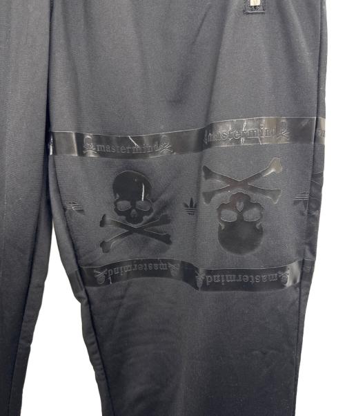 Mastermind JAPAN（マスターマインド ジャパン）Mastermind JAPAN (マスターマインド ジャパン) adidas (アディダス) トラックパンツ ブラック サイズ:Mの古着・服飾アイテム
