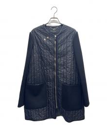 Salvatore Ferragamo（サルヴァトーレ フェラガモ）の古着「中綿コート」｜ブラック