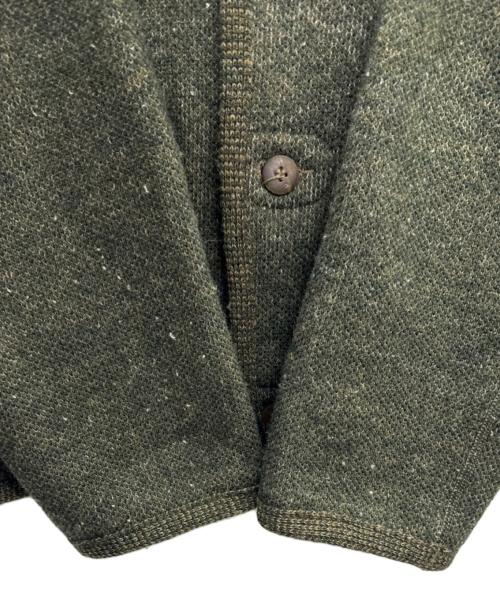45R（フォーティファイブ・アール）45R (フォーティファイブ・アール) ニットジャケット グリーン サイズ:4の古着・服飾アイテム