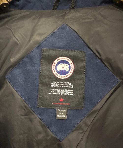 CANADA GOOSE（カナダグース）CANADA GOOSE (カナダグース) Trillium Parka Fusion Fit Heritage ネイビー サイズ:Mの古着・服飾アイテム
