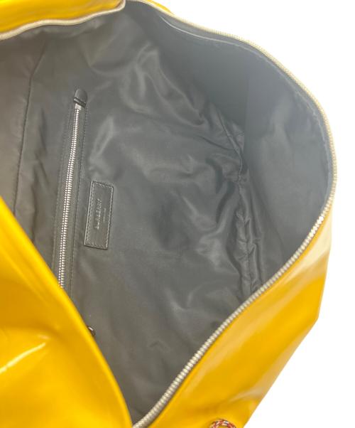 BURBERRY BLACK LABEL（バーバリーブラックレーベル）BURBERRY BLACK LABEL (バーバリーブラックレーベル) ボディバッグ ホースフェリー プリント イエローの古着・服飾アイテム