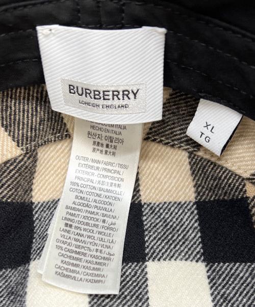 BURBERRY LONDON（バーバリーロンドン）BURBERRY LONDON (バーバリーロンドン) コットンハット ブラックの古着・服飾アイテム