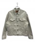 LEVI'Sリーバイス）の古着「ベージュデニムジャケット」｜ベージュ