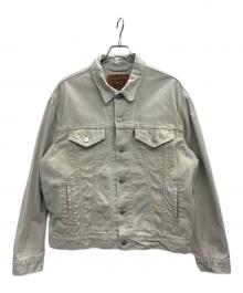 LEVI'S（リーバイス）の古着「ベージュデニムジャケット」｜ベージュ