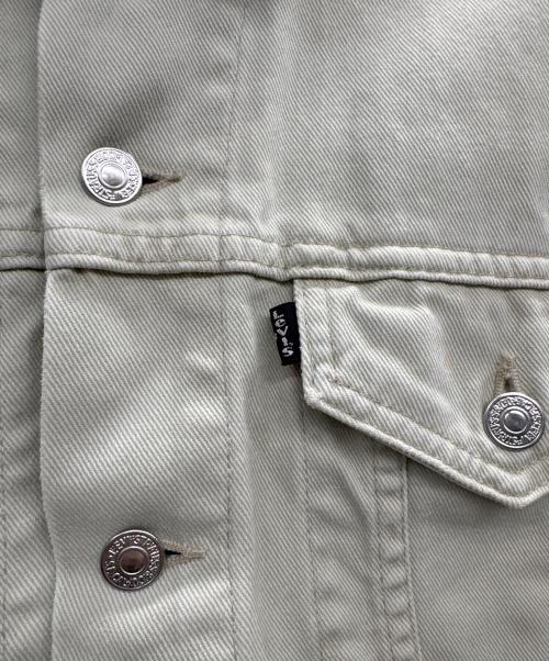 LEVI'S（リーバイス）LEVI'S (リーバイス) ベージュデニムジャケット ベージュ サイズ:Lの古着・服飾アイテム