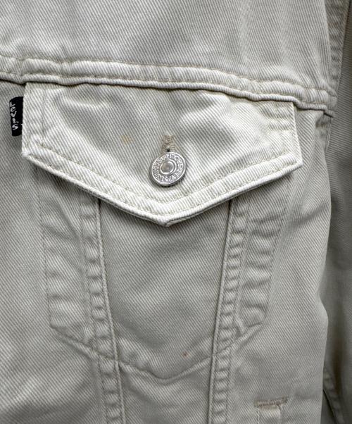 LEVI'S（リーバイス）LEVI'S (リーバイス) ベージュデニムジャケット ベージュ サイズ:Lの古着・服飾アイテム