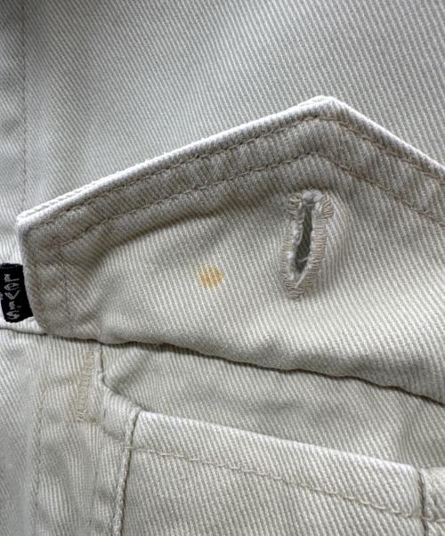 LEVI'S（リーバイス）LEVI'S (リーバイス) ベージュデニムジャケット ベージュ サイズ:Lの古着・服飾アイテム