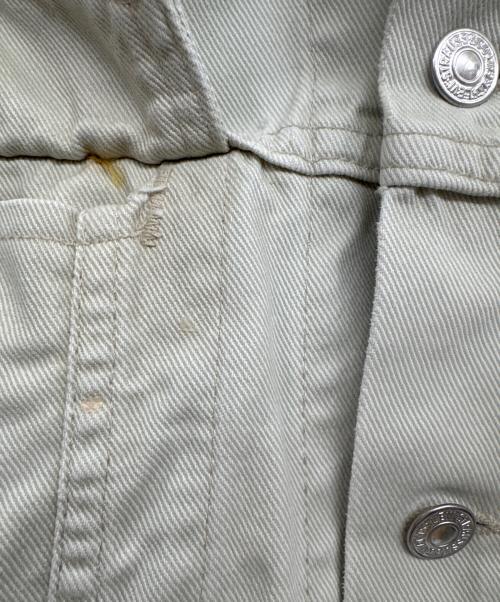 LEVI'S（リーバイス）LEVI'S (リーバイス) ベージュデニムジャケット ベージュ サイズ:Lの古着・服飾アイテム