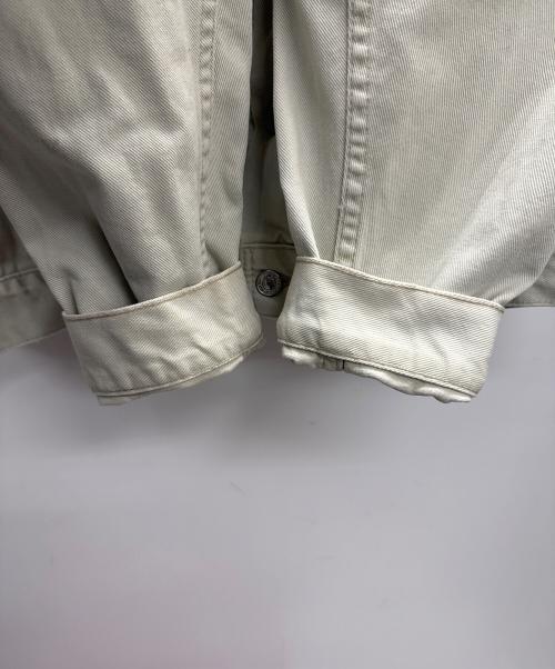 LEVI'S（リーバイス）LEVI'S (リーバイス) ベージュデニムジャケット ベージュ サイズ:Lの古着・服飾アイテム