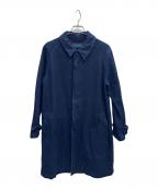 doubletダブレット）の古着「ステンカラーコート」｜インディゴ