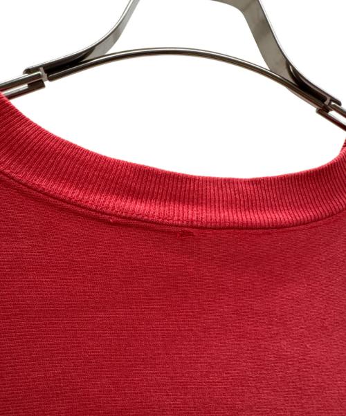 LAND'S END（ランズエンド）LAND'S END (ランズエンド) Champion (チャンピオン) リバースウィーブスウェット レッド サイズ:XLの古着・服飾アイテム