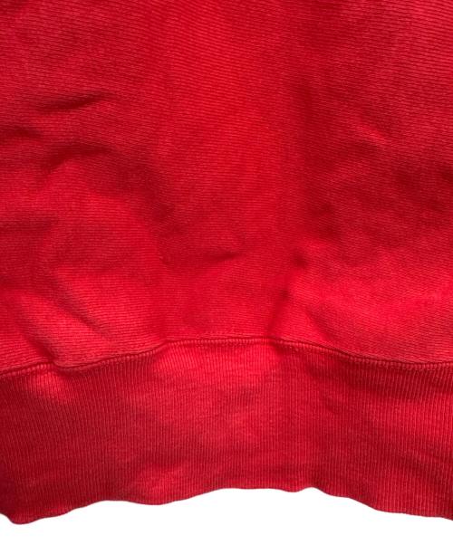 LAND'S END（ランズエンド）LAND'S END (ランズエンド) Champion (チャンピオン) リバースウィーブスウェット レッド サイズ:XLの古着・服飾アイテム