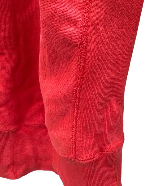 LAND'S END（ランズエンド）LAND'S END (ランズエンド) Champion (チャンピオン) リバースウィーブスウェット レッド サイズ:XLの古着・服飾アイテム