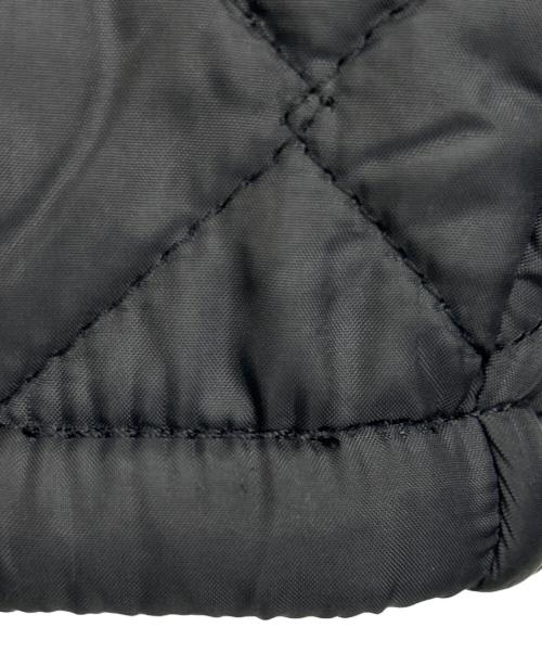 LAVENHAM（ラベンハム）LAVENHAM (ラベンハム) brisbane moss (ブリスベンモス) キルティングコート ブラック サイズ:36の古着・服飾アイテム