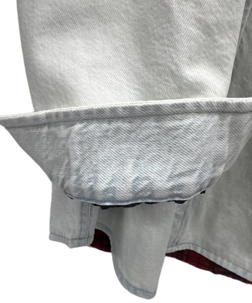 SUPREME（シュプリーム）SUPREME (シュプリーム) Quilted Lined Denim Snap Shirt インディゴ サイズ:Sの古着・服飾アイテム