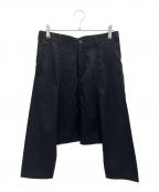 BLACK COMME des GARCONSブラックコムデギャルソン）の古着「ウールサルエルパンツ」｜ブラック