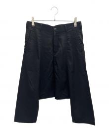 BLACK COMME des GARCONS（ブラックコムデギャルソン）の古着「ウールサルエルパンツ」｜ブラック