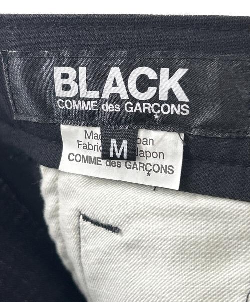BLACK COMME des GARCONS（ブラックコムデギャルソン）BLACK COMME des GARCONS (ブラックコムデギャルソン) ウールサルエルパンツ ブラック サイズ:Mの古着・服飾アイテム