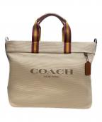 COACHコーチ）の古着「トートバッグ トート38」｜ベージュ
