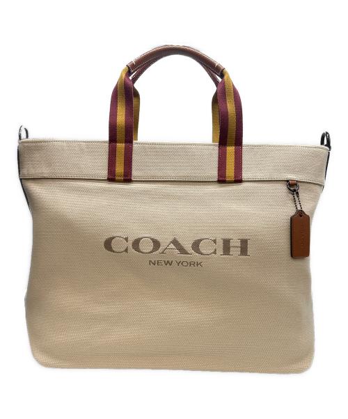 COACH（コーチ）COACH (コーチ) トートバッグ トート38 ベージュ 未使用品の古着・服飾アイテム