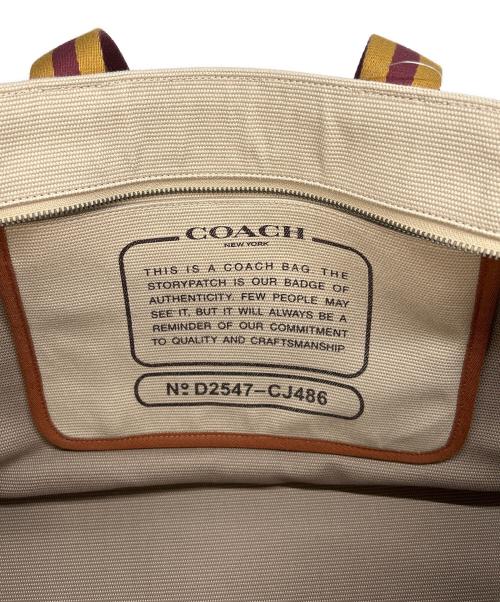 COACH（コーチ）COACH (コーチ) トートバッグ トート38 ベージュ 未使用品の古着・服飾アイテム