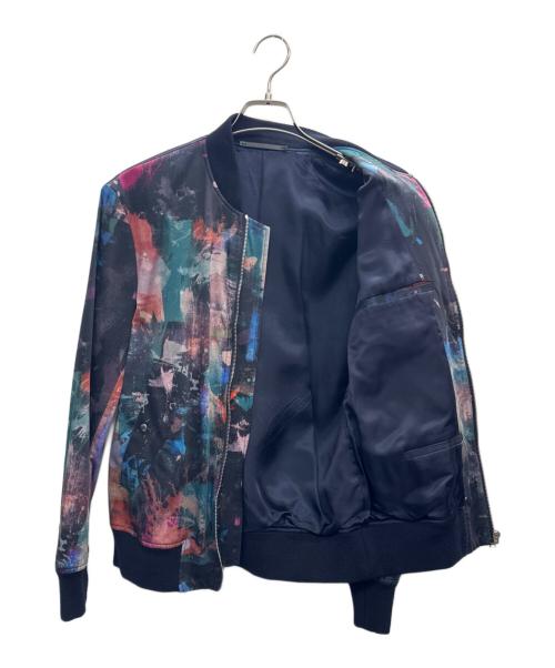 PAUL SMITH（ポールスミス）PAUL SMITH (ポールスミス) MA-1ジャケット ネイビー サイズ:Lの古着・服飾アイテム