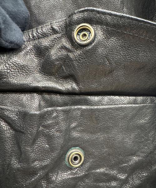 AVIREX（アヴィレックス）AVIREX (アヴィレックス) COLLECTION PRIVEE? (コレクション プリベー) ラムレザージャケット ダークブラウン サイズ:48の古着・服飾アイテム