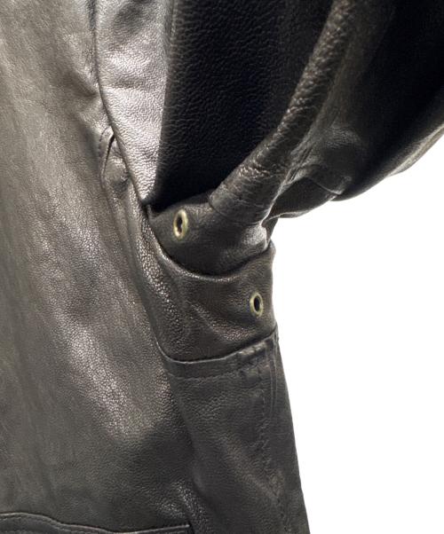 AVIREX（アヴィレックス）AVIREX (アヴィレックス) COLLECTION PRIVEE? (コレクション プリベー) ラムレザージャケット ダークブラウン サイズ:48の古着・服飾アイテム