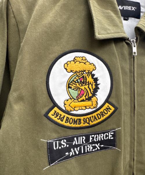 AVIREX（アヴィレックス）AVIREX (アヴィレックス) B2ジャケット カーキ サイズ:Lの古着・服飾アイテム