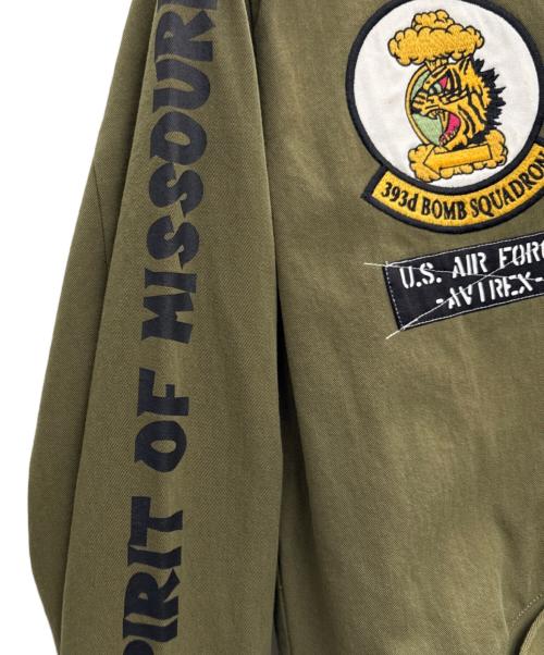 AVIREX（アヴィレックス）AVIREX (アヴィレックス) B2ジャケット カーキ サイズ:Lの古着・服飾アイテム