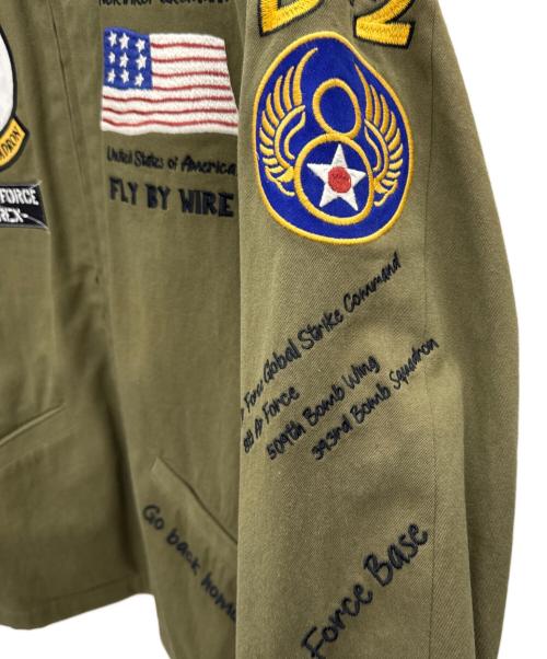 AVIREX（アヴィレックス）AVIREX (アヴィレックス) B2ジャケット カーキ サイズ:Lの古着・服飾アイテム