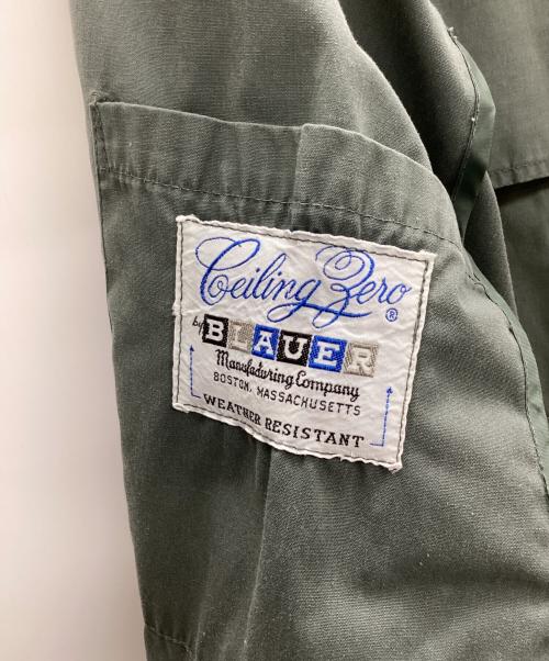 Blauer（ブラウアー）Blauer (ブラウアー) アングラーワッペン 撥水スイングトップ 70s カーキ サイズ:44XLの古着・服飾アイテム