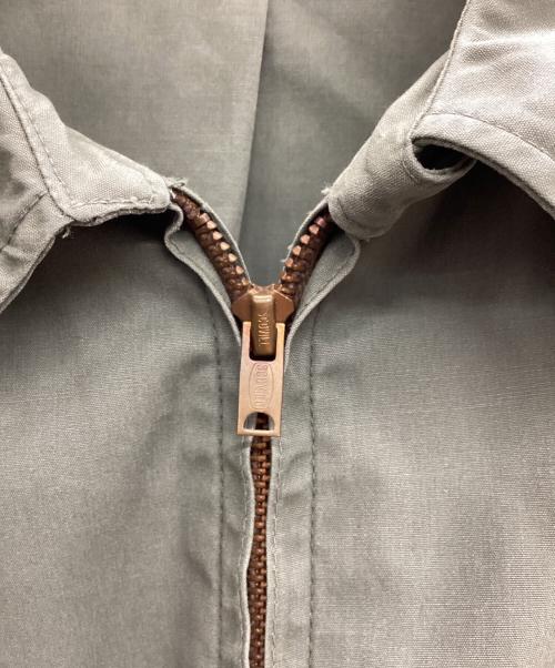 Blauer（ブラウアー）Blauer (ブラウアー) アングラーワッペン 撥水スイングトップ 70s カーキ サイズ:44XLの古着・服飾アイテム