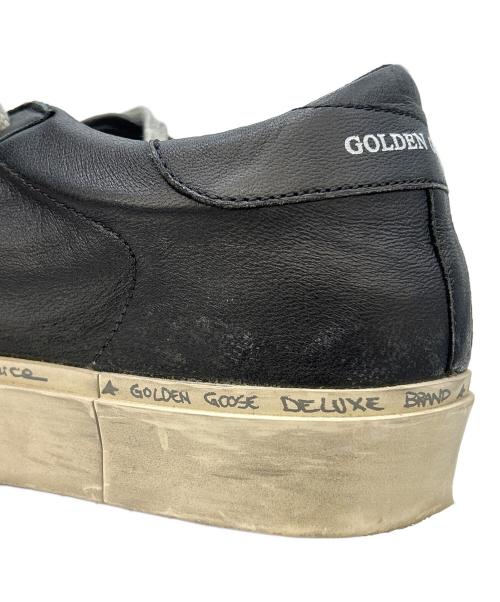 GOLDEN GOOSE（ゴールデングース）GOLDEN GOOSE (ゴールデングース) HI STAR GGDB  ダメージ加工 ブラック サイズ:36の古着・服飾アイテム
