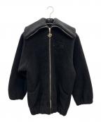 patouパトゥ）の古着「ボアジャケット」｜ブラック
