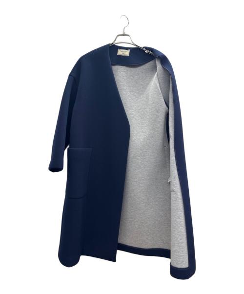 ebure（エブール）ebure (エブール) Ron Herman (ロンハーマン) ボンディングコート ブルー サイズ:36の古着・服飾アイテム