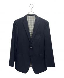 BURBERRY BLACK LABEL（バーバリーブラックレーベル）の古着「2Bジャケット」｜ブラック