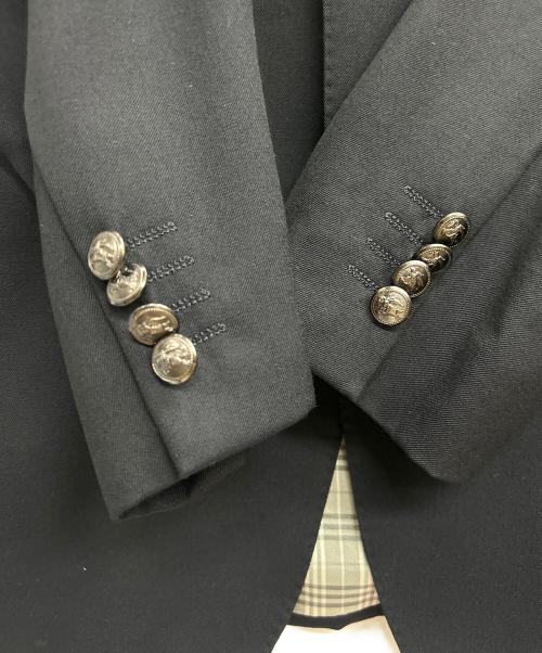 BURBERRY BLACK LABEL（バーバリーブラックレーベル）BURBERRY BLACK LABEL (バーバリーブラックレーベル) 2Bジャケット ブラック サイズ:Mの古着・服飾アイテム