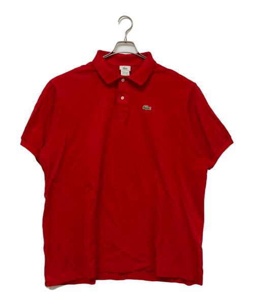 LACOSTE（ラコステ）LACOSTE (ラコステ) ポロシャツ レッド サイズ:不明の古着・服飾アイテム