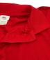 中古・古着 LACOSTE (ラコステ) ポロシャツ レッド サイズ:不明：4000円