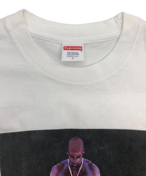 SUPREME（シュプリーム）Supreme (シュプリーム) 20SS Tupac Hologram Tee　半袖カットソー ホワイト サイズ:SIZE Lの古着・服飾アイテム