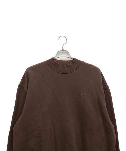 032c（ゼロスリーツーシー）032c (ゼロスリーツーシー) スウェット ブラウン サイズ:Mの古着・服飾アイテム